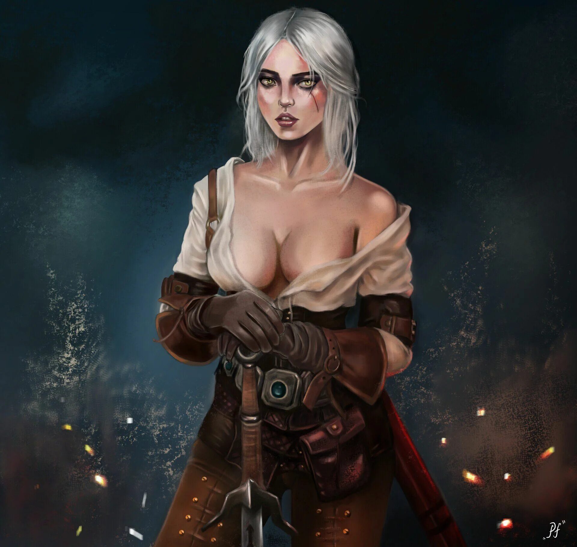 Ведьмак rule 34. Ведьмак Цири арт. Ведьмак 3 Ciri. Цири Ведьмак Art 18 +. Ведьмак Хотспорн и Цири.