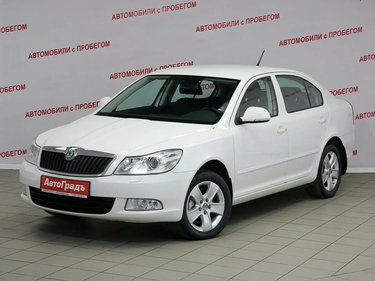 Купить шкода с пробегом краснодарский. Шкода а5 Рестайлинг белая. Skoda Octavia, 2010 пробегом. Шкода с пробегом.