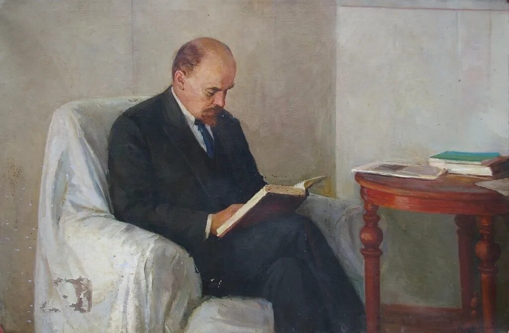 "Ленин в Смольном" (1930). Ленин ГОЭЛРО картина. Том ленина читать