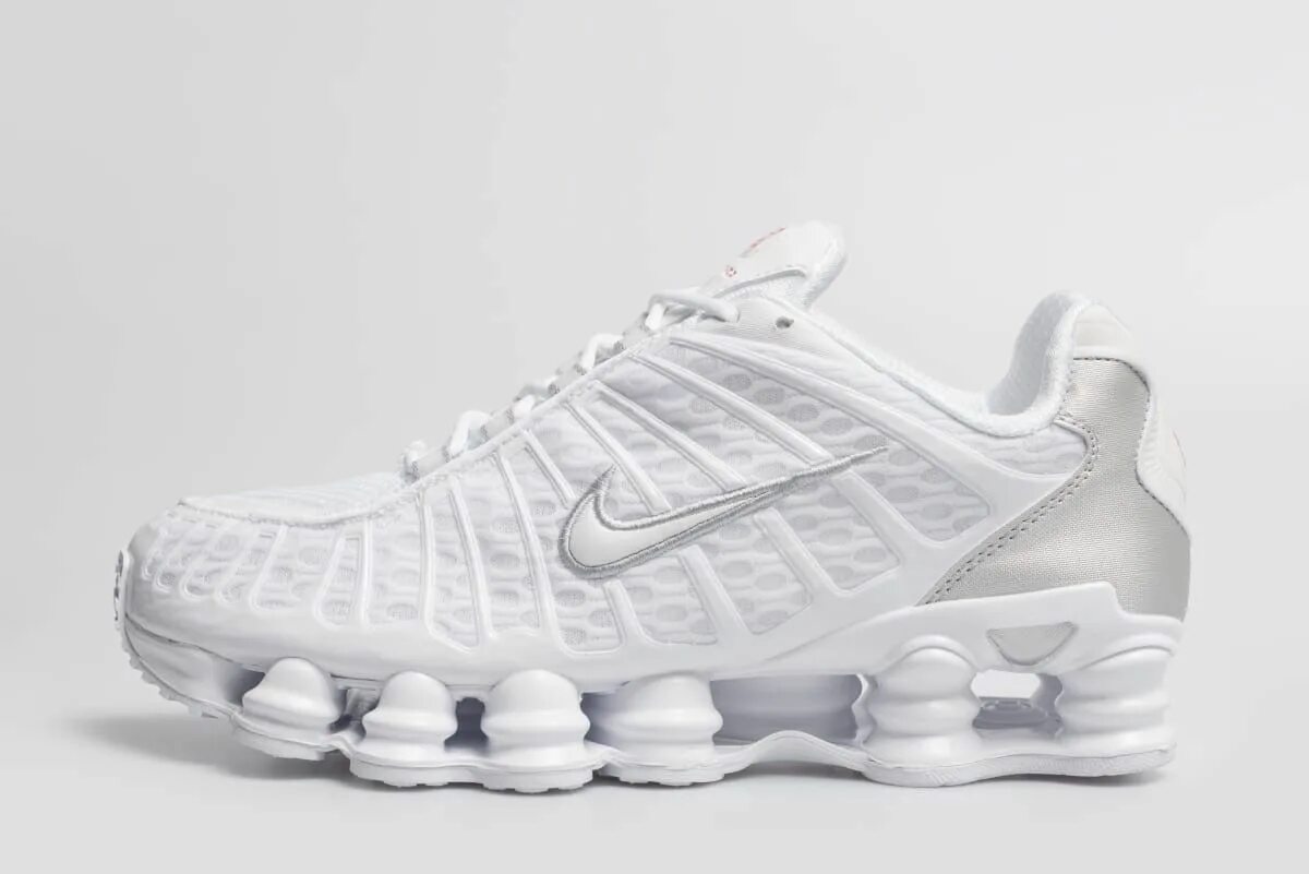 Кроссовки найк шокс ТЛ. Найк шокс ТЛ белые. Nike Shox TL. Nike Shox White.