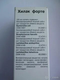 Как принимать хилак форте до еды или