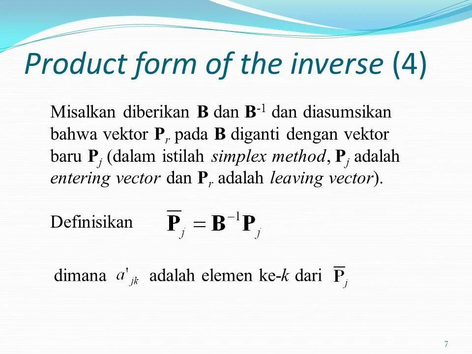 Product formats