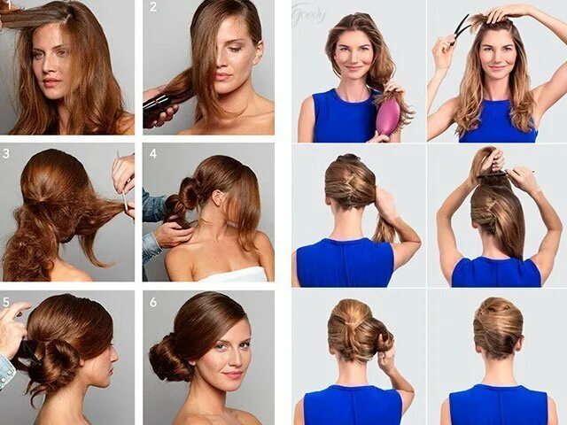 97 Best Easy Hairstyle Tutorials Short hair tutorial, Medium hair styles, Hair t