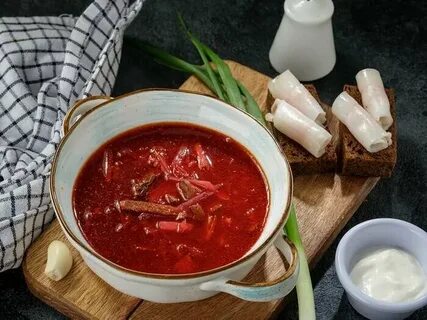 Борщ лук