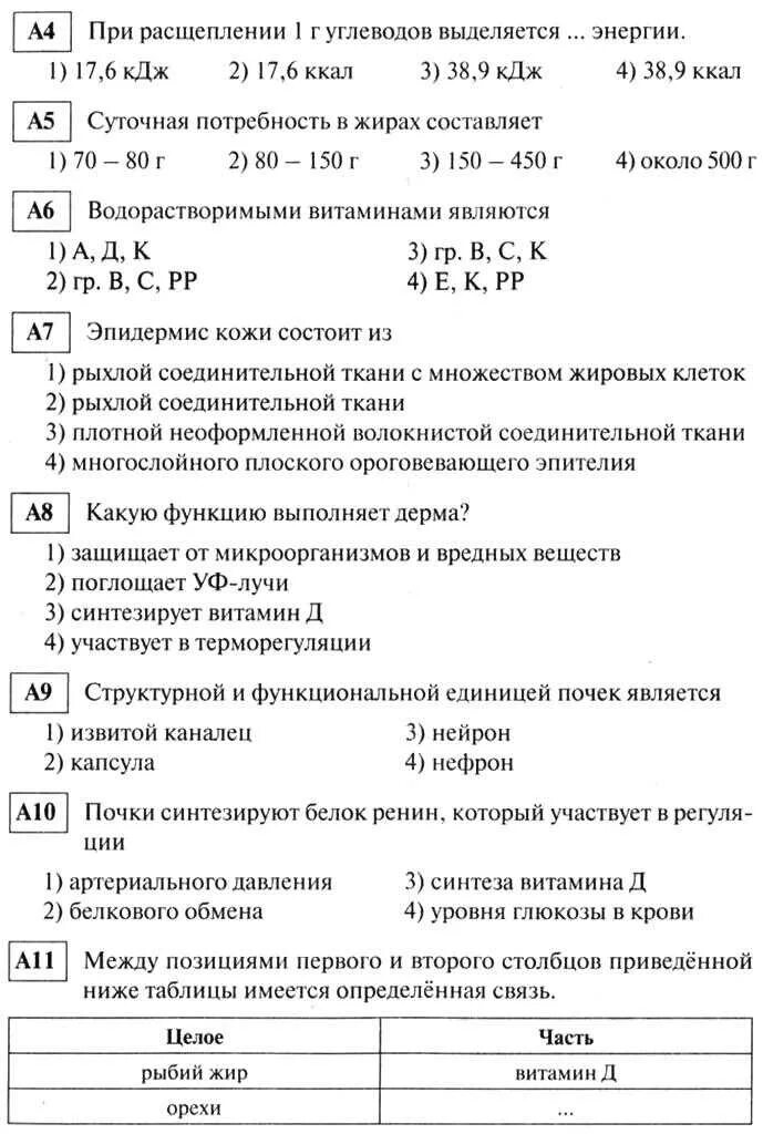 Тест по теме выделение 8. Проверочная работа обмен веществ и энергии. Тест обмен веществ и энергии. Проверочная работа обмен веществ. Тест по биологии обмен веществ и энергии.