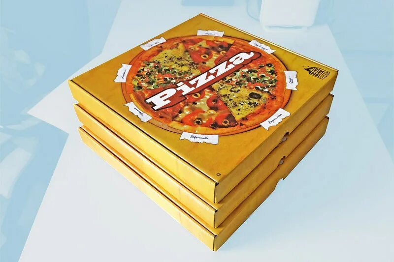 Коробка для пиццы. Упаковка от пиццы. Креативная коробка для пиццы. Пицца в коробке. Почему пицца круглая а коробка