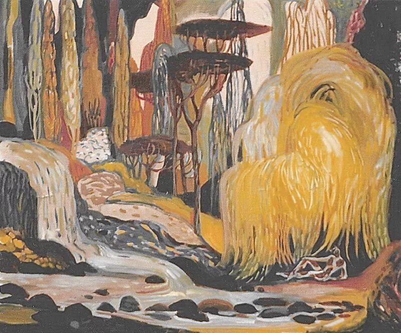 Послеполуденный отдых фавна дебюсси. Бакст декорации. клод дебюсси послеполуденный отдых фавна. бакст послеполуденный отдых фавна. лев бакст фавн.