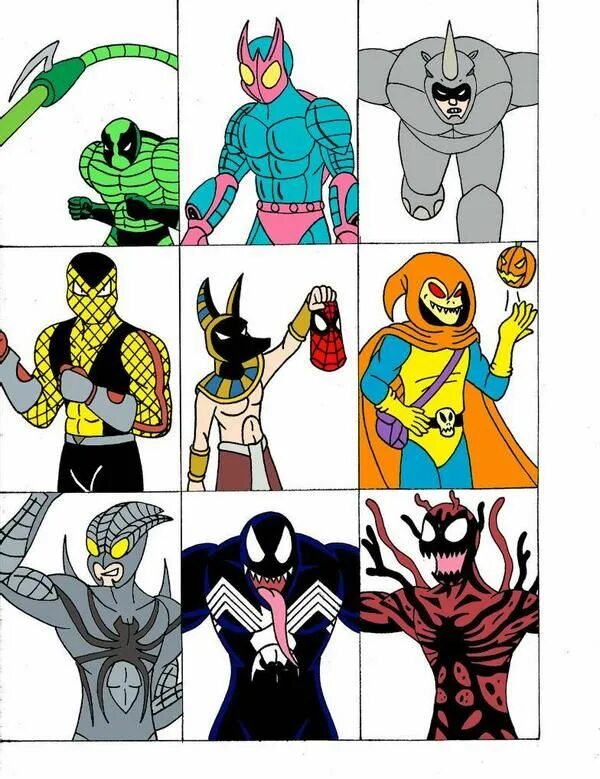 Злодеи человека паука список. Зловещая шестерка 1994. Marvel comics зловещая шестерка. Злодеи человека паука как всех зовут. Зловещая дюжина марвел.