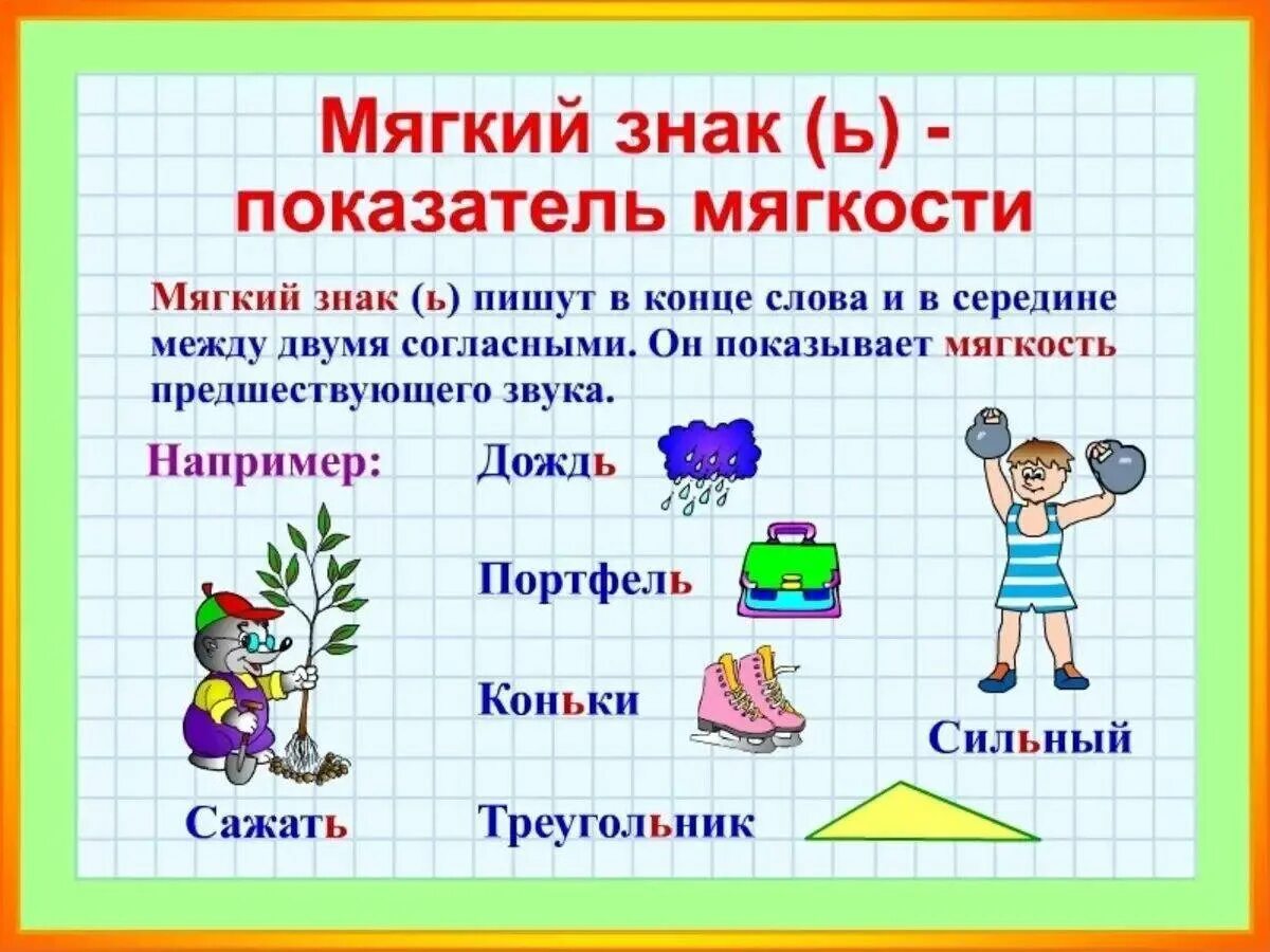 Слово с ь мягким знаком. Смягчающий мягкий знак правило 1 класс. Памятка мягкий знак показатель мягкости. Мягкий знак правила 2 класс. Правила мягкого знака в русском языке 3 класс.