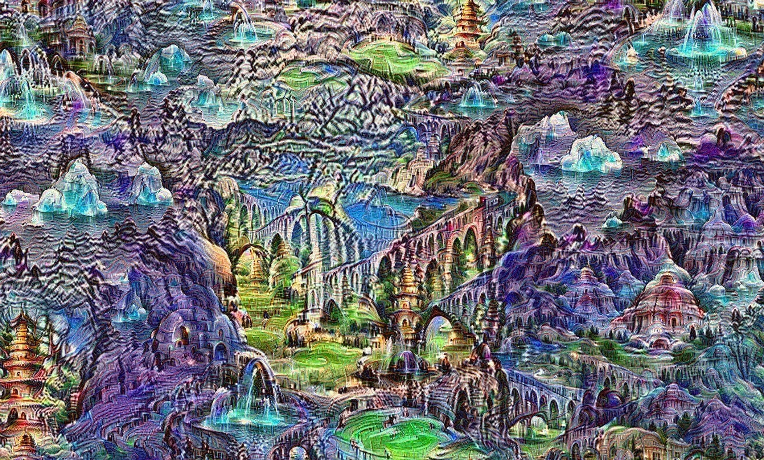 Нейросеть картины созданные искусственным интеллектом. Нейронная сеть Deep Dream. Живопись искусственного интеллекта. Удивительные картины. Нейросеть для генерации изображений из изображений