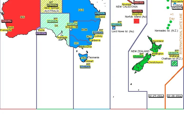 Часовые пояса Австралии на карте. Сколько часовых поясов в Австралии. Часовой пояс Сиднея. Часовая карта Австралии.