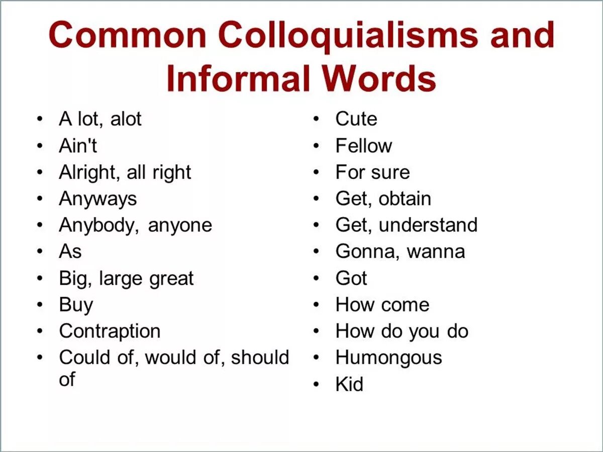 Formal and informal language. Colloquial expressions. Colloquialisms примеры. Colloquial Words. Английское слово lots