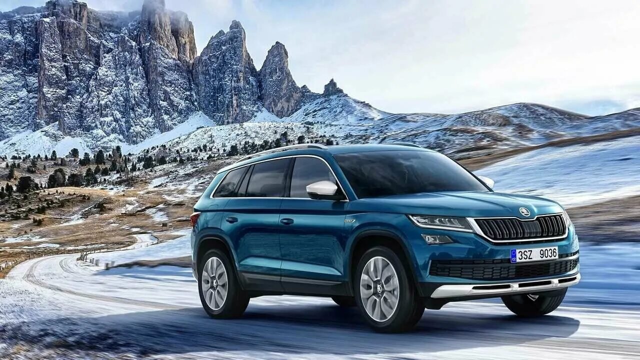 Семиместный кодиак. Skoda kodiaq. Кроссовер шкода кодиак. Шкода кадиак. Skoda kodiaq 2.