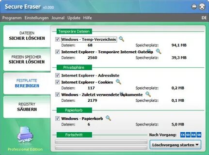 Secure erase