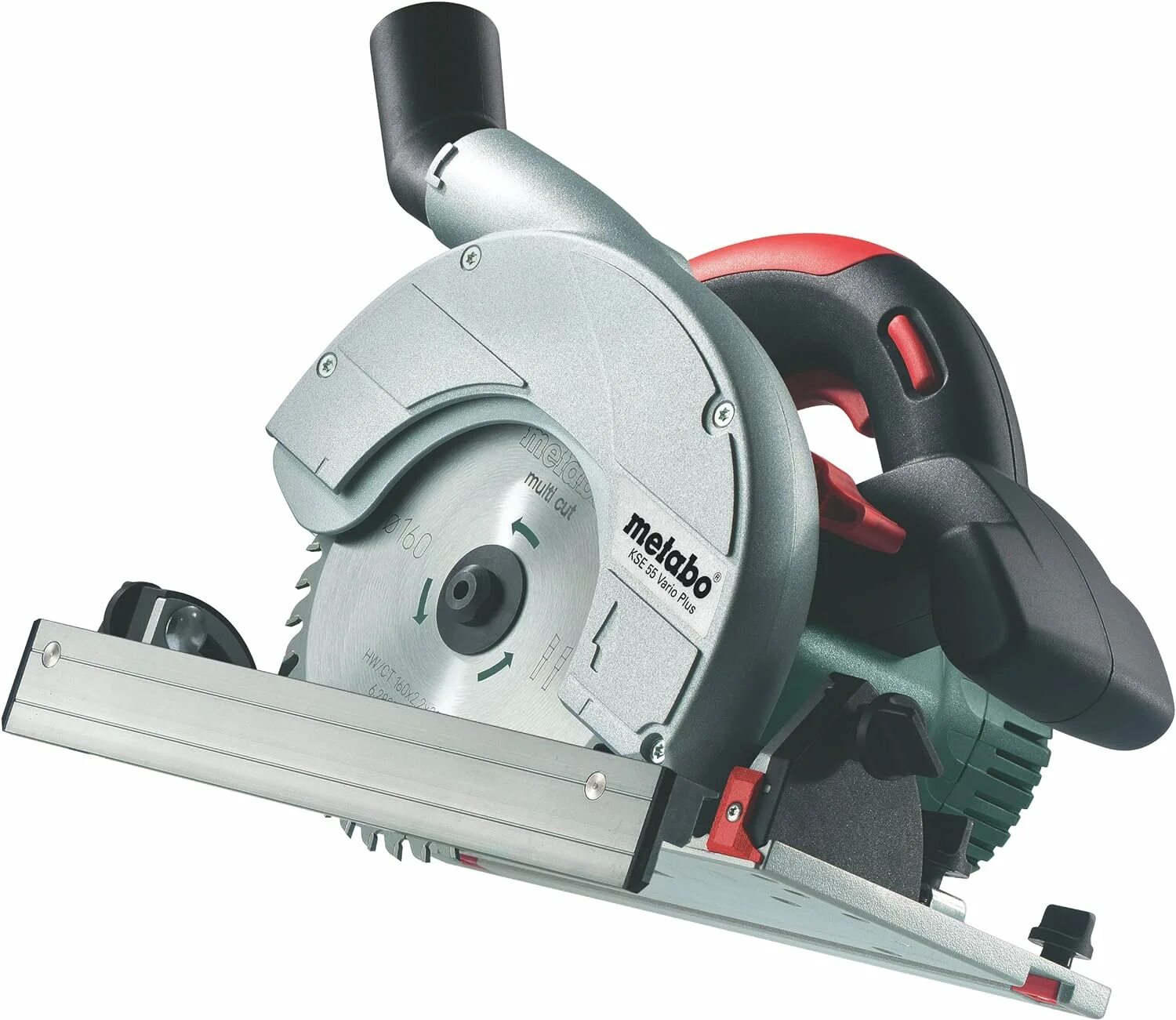 Metabo KSE 55. Циркулярная пила Metabo. Пила дисковая 160 мм 1200 Вт Metabo KSE 55 Vario Plus 601204000. KSE 55 Vario Plus. Циркулярных пил крепление к столу