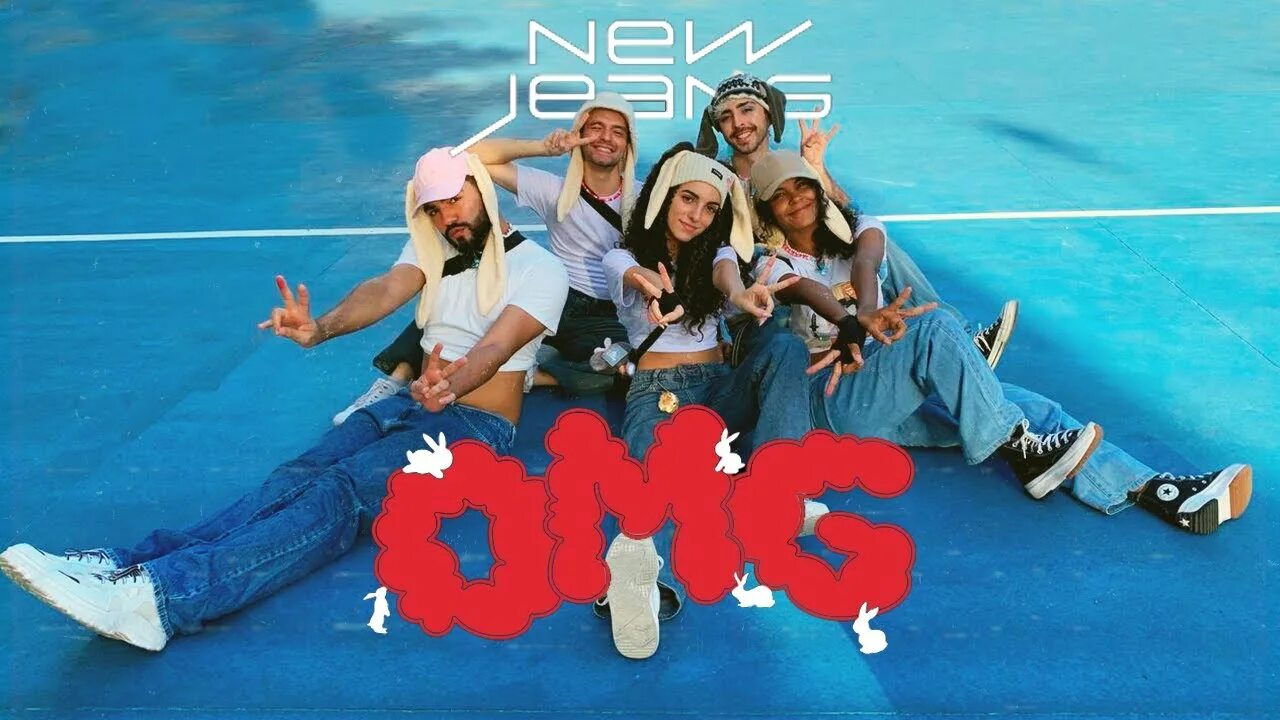 Группа NEWJEANS. Нью джинс кпоп. Нью джинс кпоп омг. New Jeans OMG обложка.