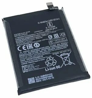 Xiaomi note 10 аккумулятор