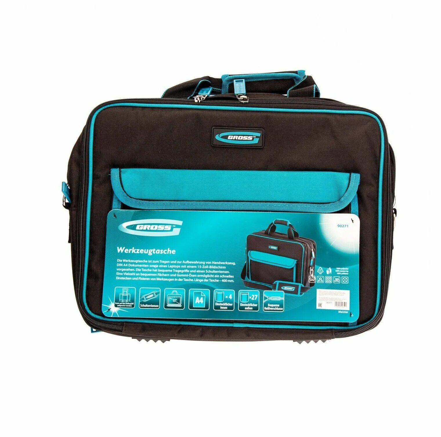 Сумка gross 90271. Сумка gross 90271. Сумка для инструмента gross meister 90271 400х170х300 мм. Сумка gross meister 90271. Сумка для инструмента meister 90271 gross.
