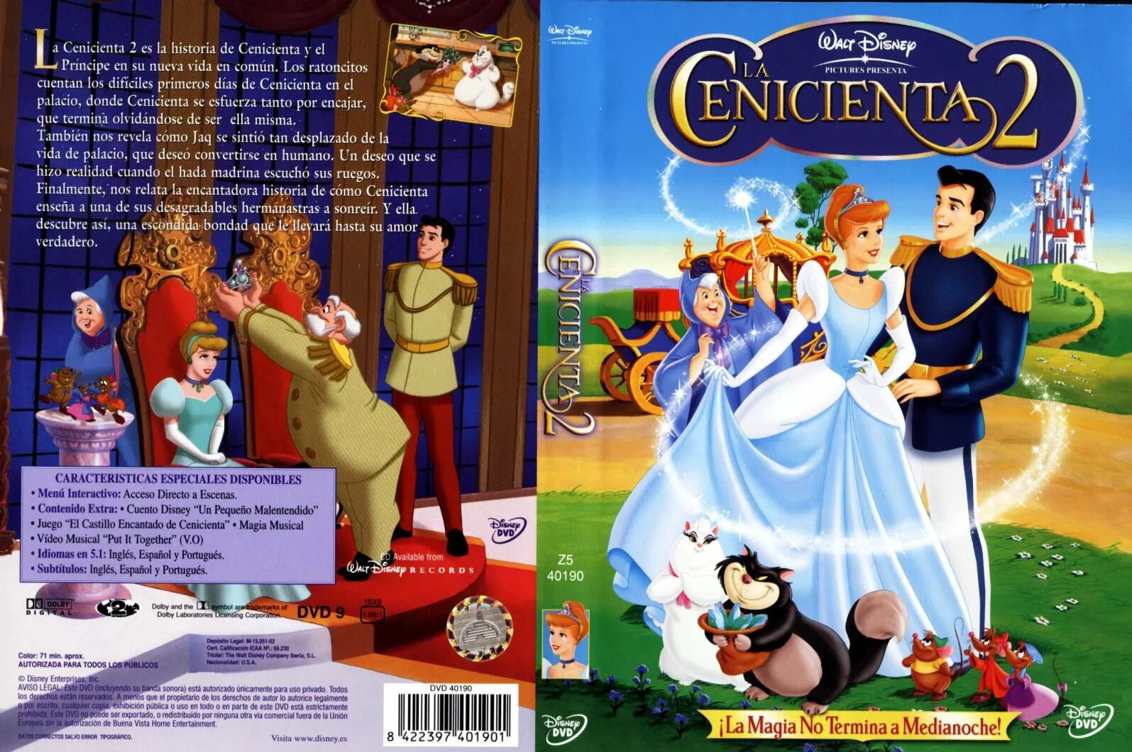 Золушка 2. Золушка 2 DVD. DVD Золушка 2 меню. Disney DVD Cinderella 2.