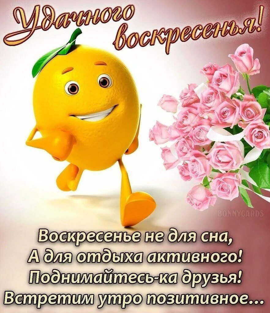 Доброе утро друзья с воскресеньем