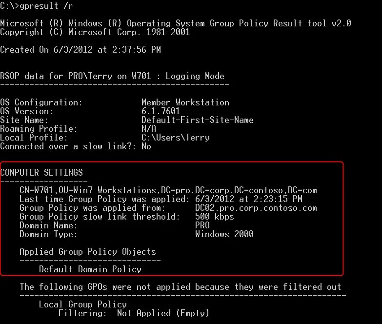 No configuration file provided