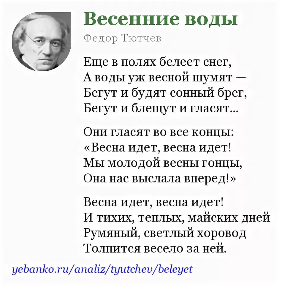 Стихотворение тютчева весенние воды 2 класс. Стихотворение Тютчева весенние воды. Фёдор Иванович Тютчев весенние воды стих. Стихотворение Федора Ивановича Тютчева весенние воды.