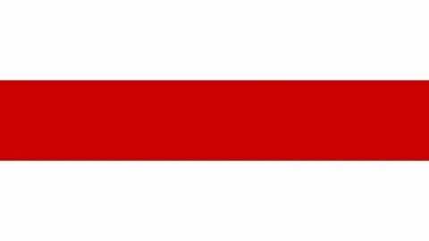 Флаг красные полосы на белом