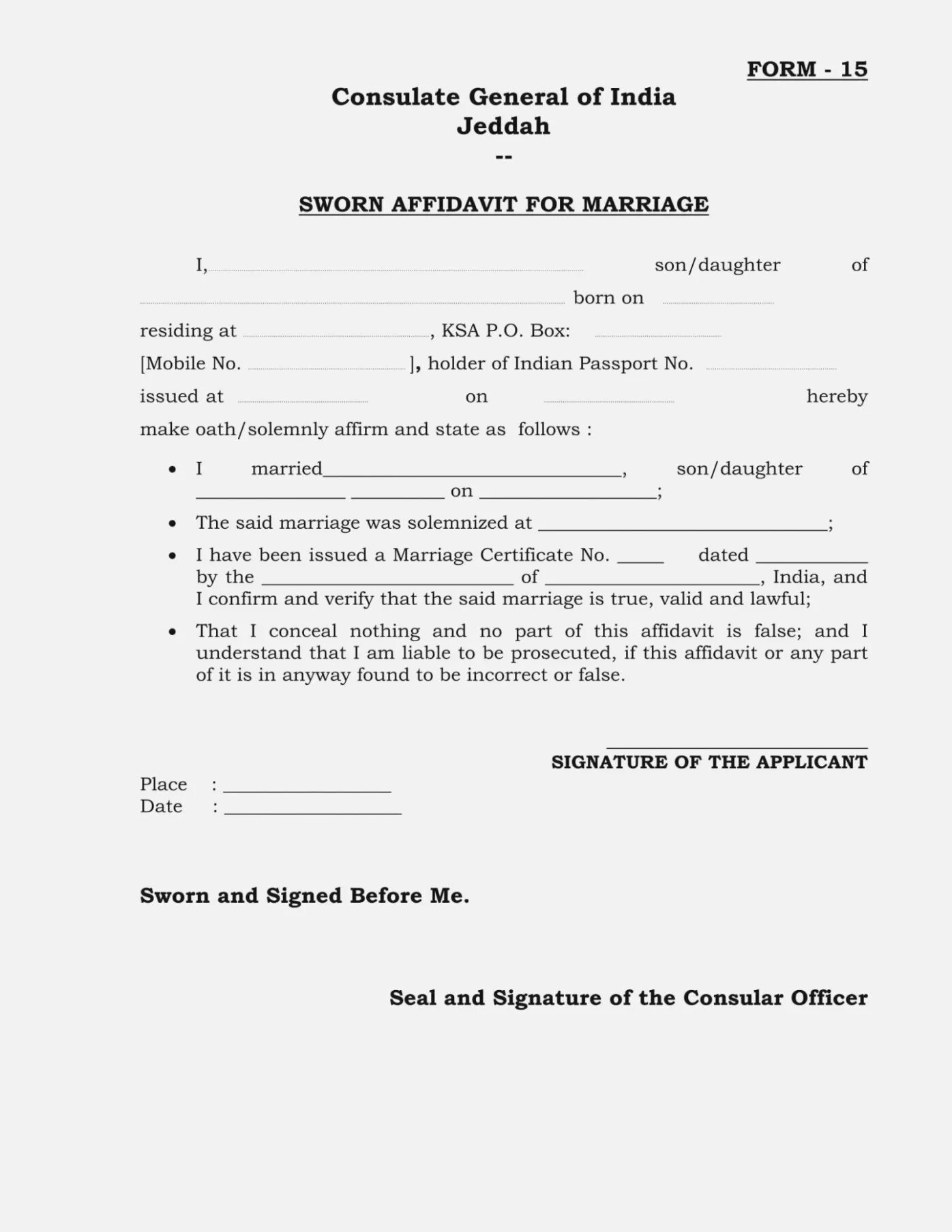 Common form. Аффидевит. Affidavit example. Аффидевит образец. Affidavit marriage India.