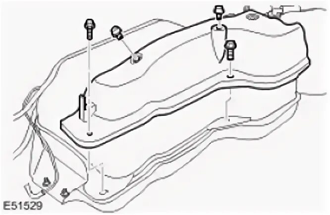Крепление топливного бака Дискавери 3. Защита топливного бака Дискавери 3. Топливные трубки на бак Discovery 3 2.7. Дискавери 3 поддон топливного бака. Дискавери 3 бак