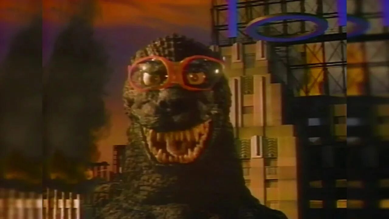 Годзилла 1993. Малыш Годзилла 1993. Godzilla vs Charles Barkley. Годзилла gif. Годзилла против 1993