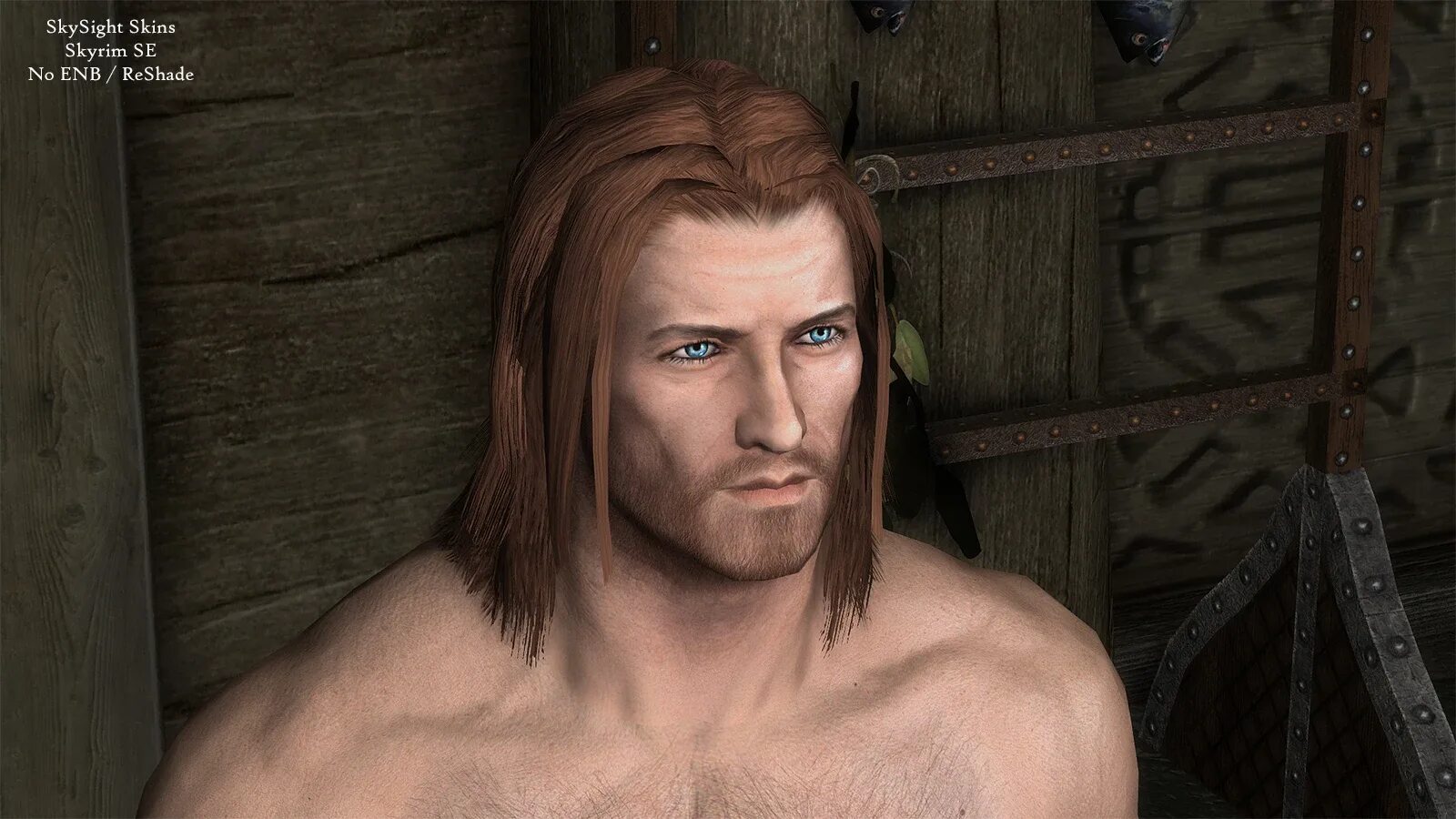 Skyrim female skin. Tempered skin. Tempered skins for males. Better looking males. Fair skin.