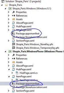 Appxmanifest xml