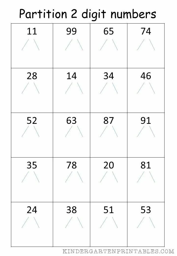 Digit number. Digit numbers. to partition numbers. partition math. math calculations 2 digit numbers.