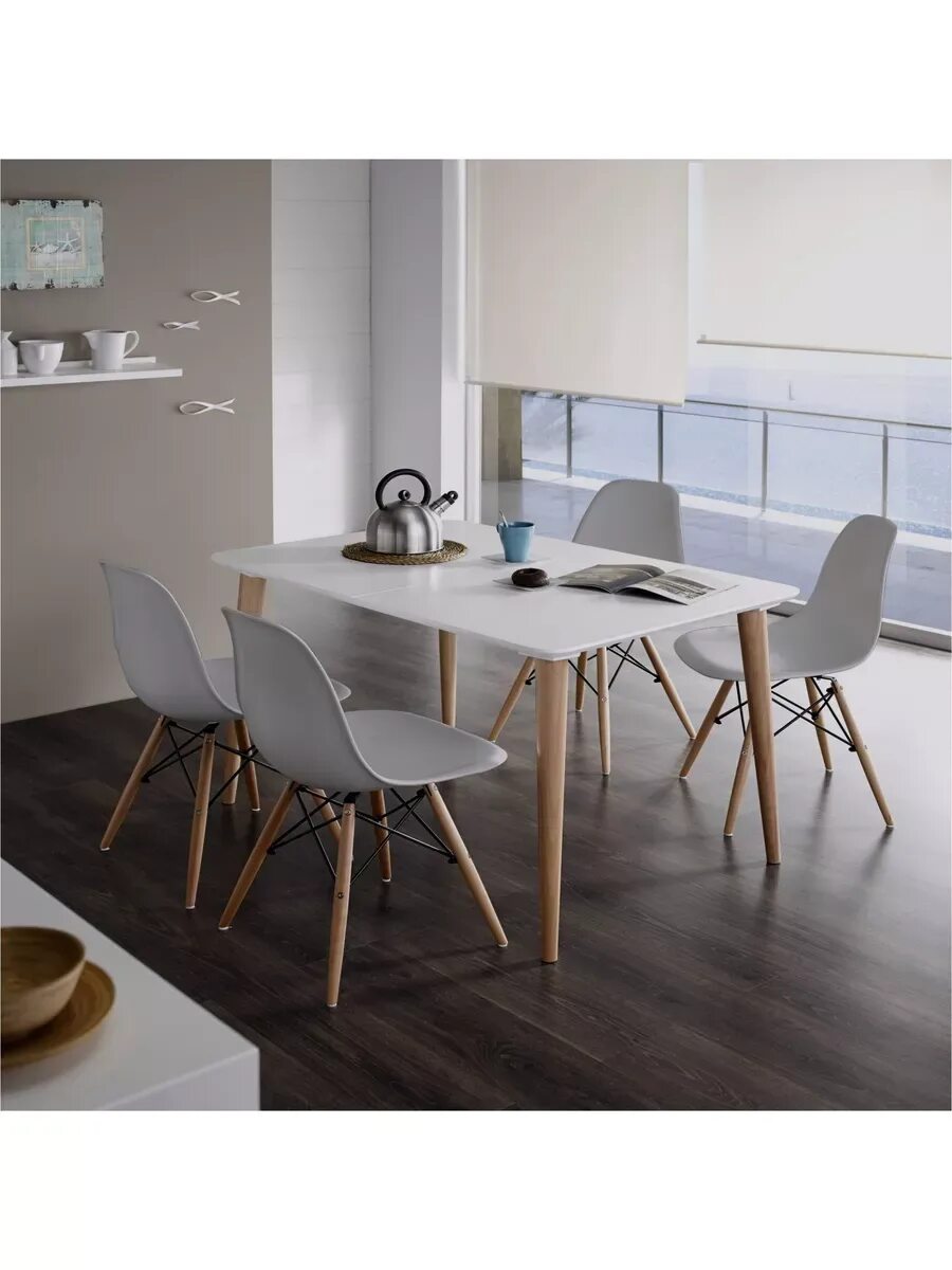 Стулья для кухни комплект 2 шт. Стул Eames DSW белый. Стул Style DSW белый. Стул Eames DSW В интерьере. Комплект Eames DSW.