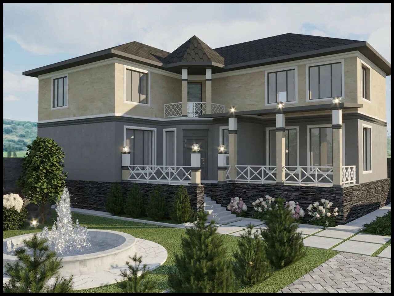 Продажа домов астана. Красивые коттеджи. Красивые фасады двухэтажных домов. Проекты коттеджей. Красивый дом Казахстане.