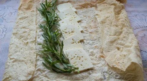 Лаваш с армянским сыром