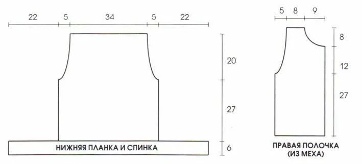 Как сшить жилетку выкройки