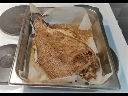 Лещ в духовке с корочкой