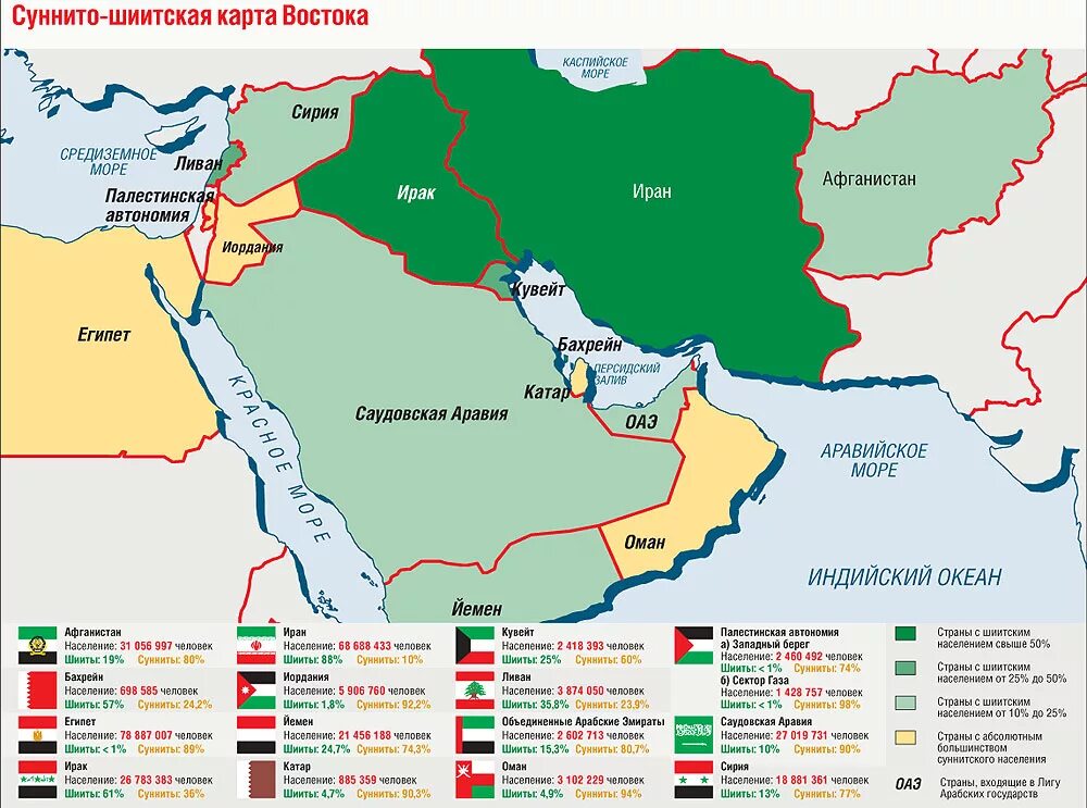 Шииты сунниты алавиты на карте. Карта шиитов и суннитов в мире.