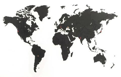 Интерьерный пазл MiMi World Map True Puzzle 