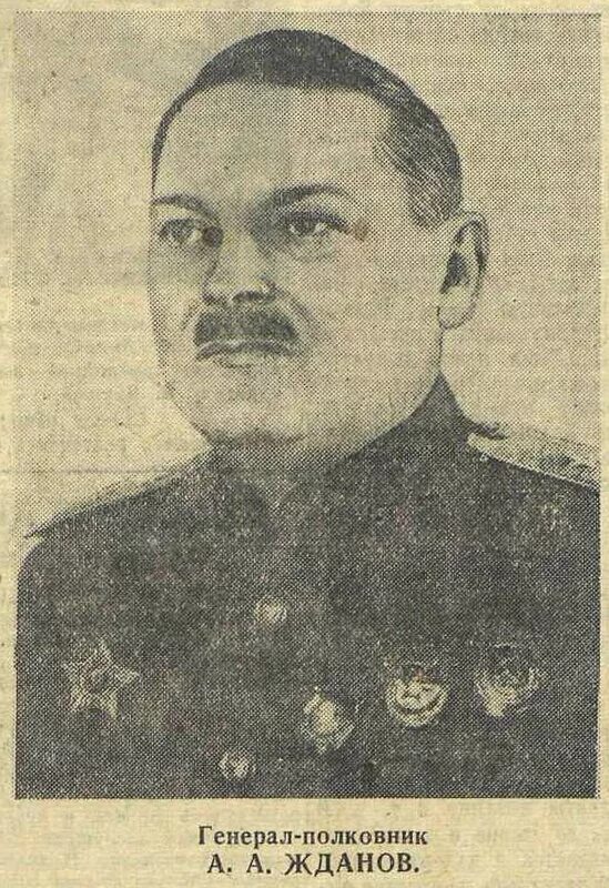 Жданов кгб. Жданов 1944.