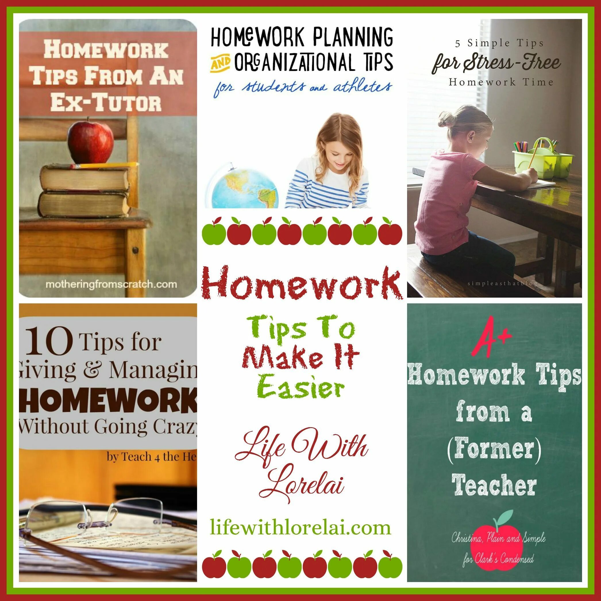 Homework Tips. Make homework. Do homework or make homework. First make a homework.