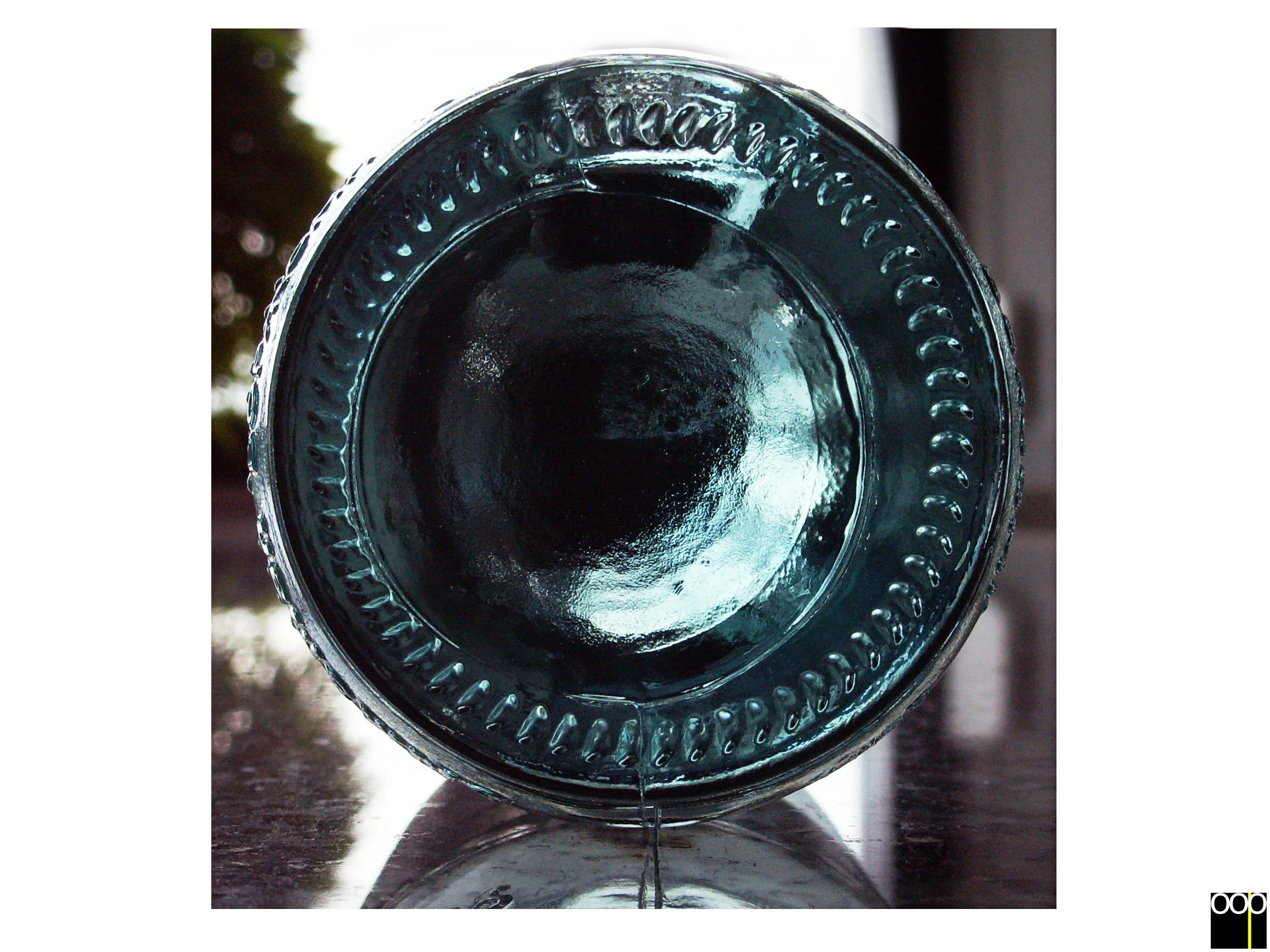 Bottom of bottle smile empty. Bottom of the bottle.