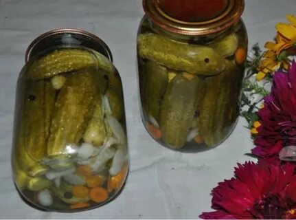 Маринованные огурцы для квартиры