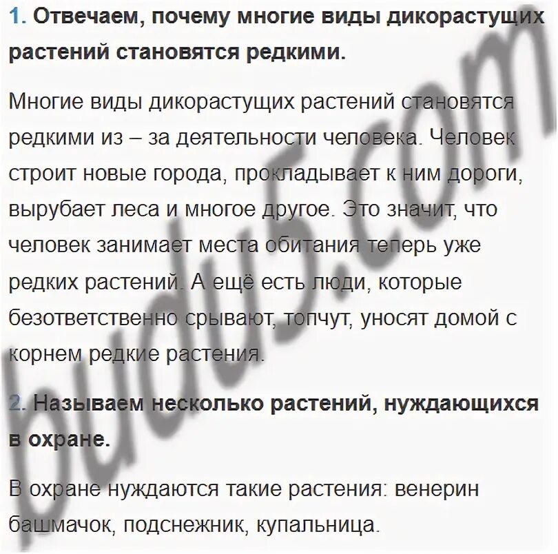 Почему многие растения и животные стали редкими