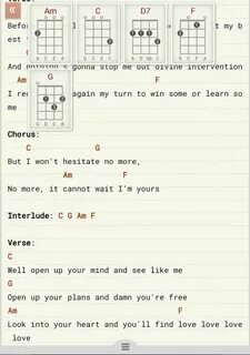 I'm Yours by Jason Mraz Uke Tabs Jason mraz, Im yours ukulele, Ukulele.