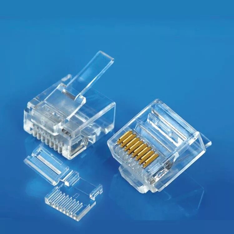 Plug 8p8c u c5 sh. Коннектор 8p8c UTP Cat.6a. Коннектор rj45 8p8c. 4p4c коннектор двухсторонний. Разъем RJ-45 8p8c.