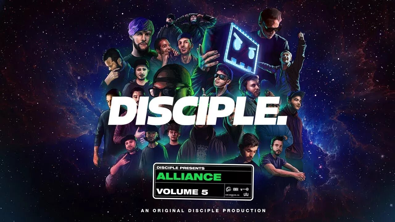 Us 5 here we go. Disciple Alliance Vol 5. Disciple Alliance 6. Disciple Alliance Vol 7. Virtual Riot barely Alive.