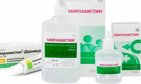 Можно ли конъюнктивит промывать мирамистином
