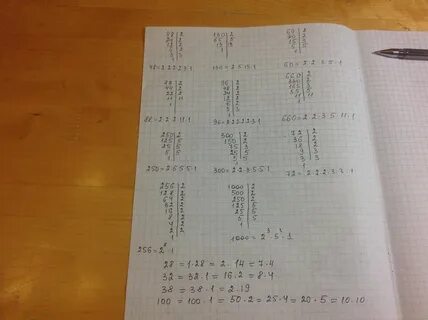 Разложить число 70